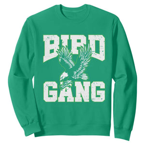 Bird Gang Sweatshirt Vintage 90s Style Classic EF Fly TS10 Irish Green Print Your Wear