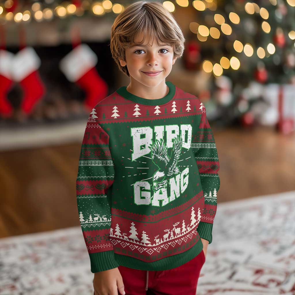Bird Gang Knit Sweatshirt Vintage 90s Style Classic EF Fly TS10 Christmas Print Your Wear