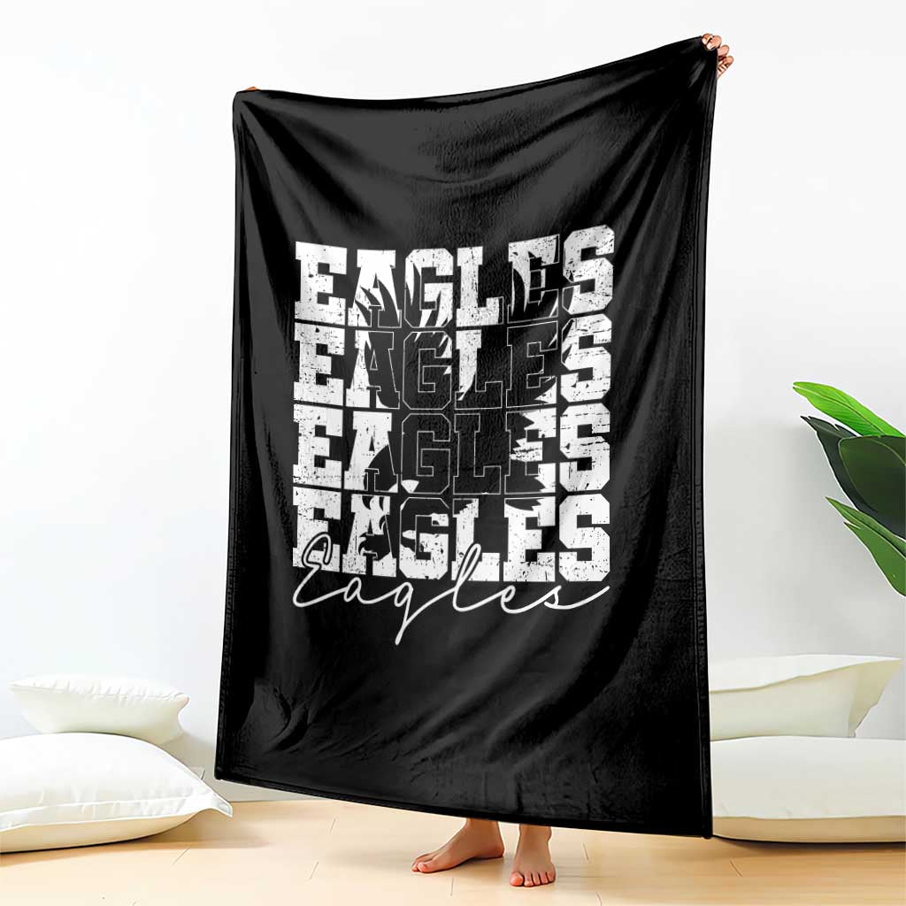 Vintage EF Bird Inspirational Throw Blanket 90s Style Classic PFE Fly TS10 Print Your Wear