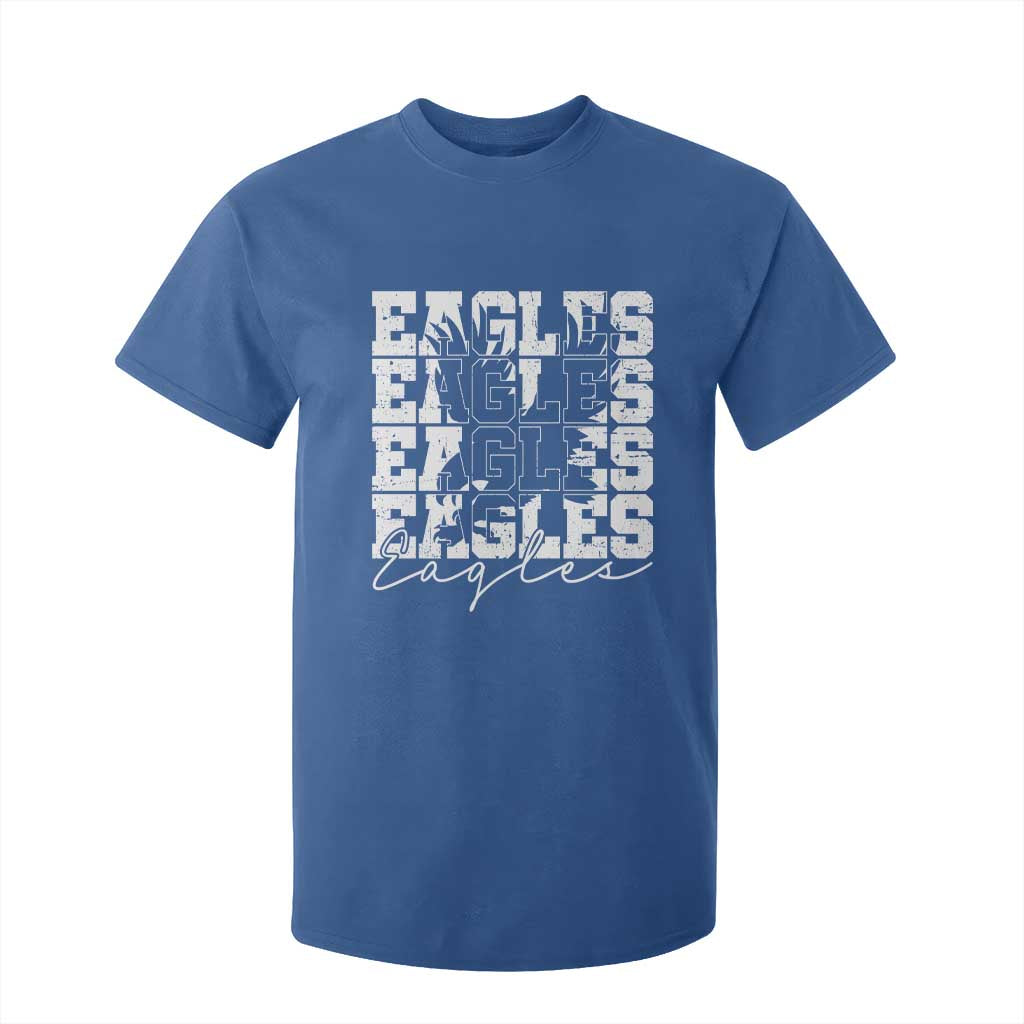 Vintage EF Bird Inspirational T Shirt For Kid 90s Style Classic PFE Fly TS10 Royal Blue Print Your Wear