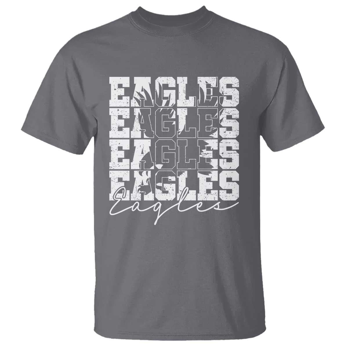 Vintage EF Bird Inspirational T Shirt 90s Style Classic PFE Fly TS10 Charcoal Print Your Wear