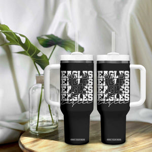 Vintage EF Bird Inspirational Tumbler With Handle 90s Style Classic PFE Fly TS10 Print Your Wear