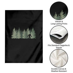 Bigfoot In The Forest Sasquatch Yeti Garden Flag TS10 Print Your Wear