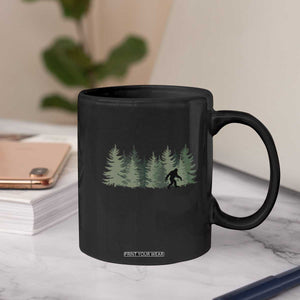 Bigfoot In The Forest Sasquatch Yeti Coffee Mug TS10 Print Your Wear