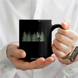Bigfoot In The Forest Sasquatch Yeti Coffee Mug TS10 Print Your Wear