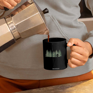 Bigfoot In The Forest Sasquatch Yeti Coffee Mug TS10 Print Your Wear