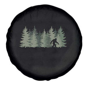 Bigfoot In The Forest Sasquatch Yeti Spare Tire Cover TS10 Print Your Wear