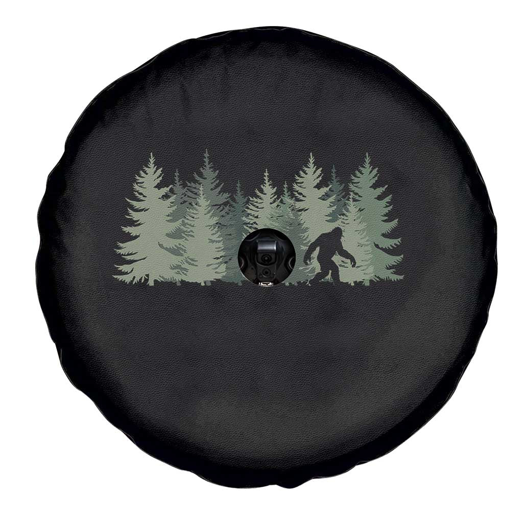 Bigfoot In The Forest Sasquatch Yeti Spare Tire Cover TS10 Print Your Wear