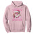 Skibidi Rizzmas Christmas Hoodie Rizz Santa Pink Bubble Gum Funny Xmas Girl Kids Gen Alpha TS10 Light Pink Print Your Wear