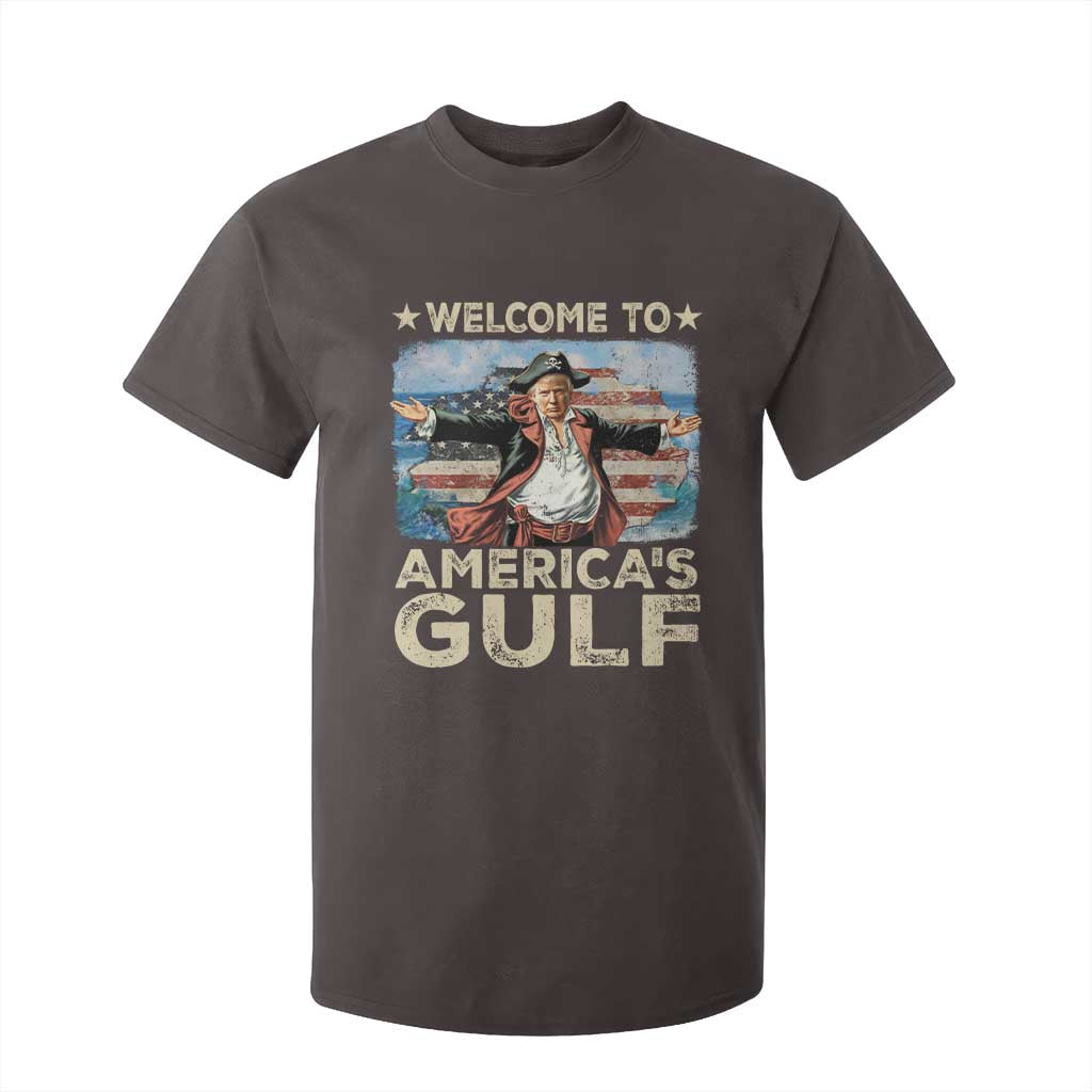 America's Gulf Mexico T Shirt For Kid Presdent Trump Pirate TS10 Dark Chocolate Print Your Wear