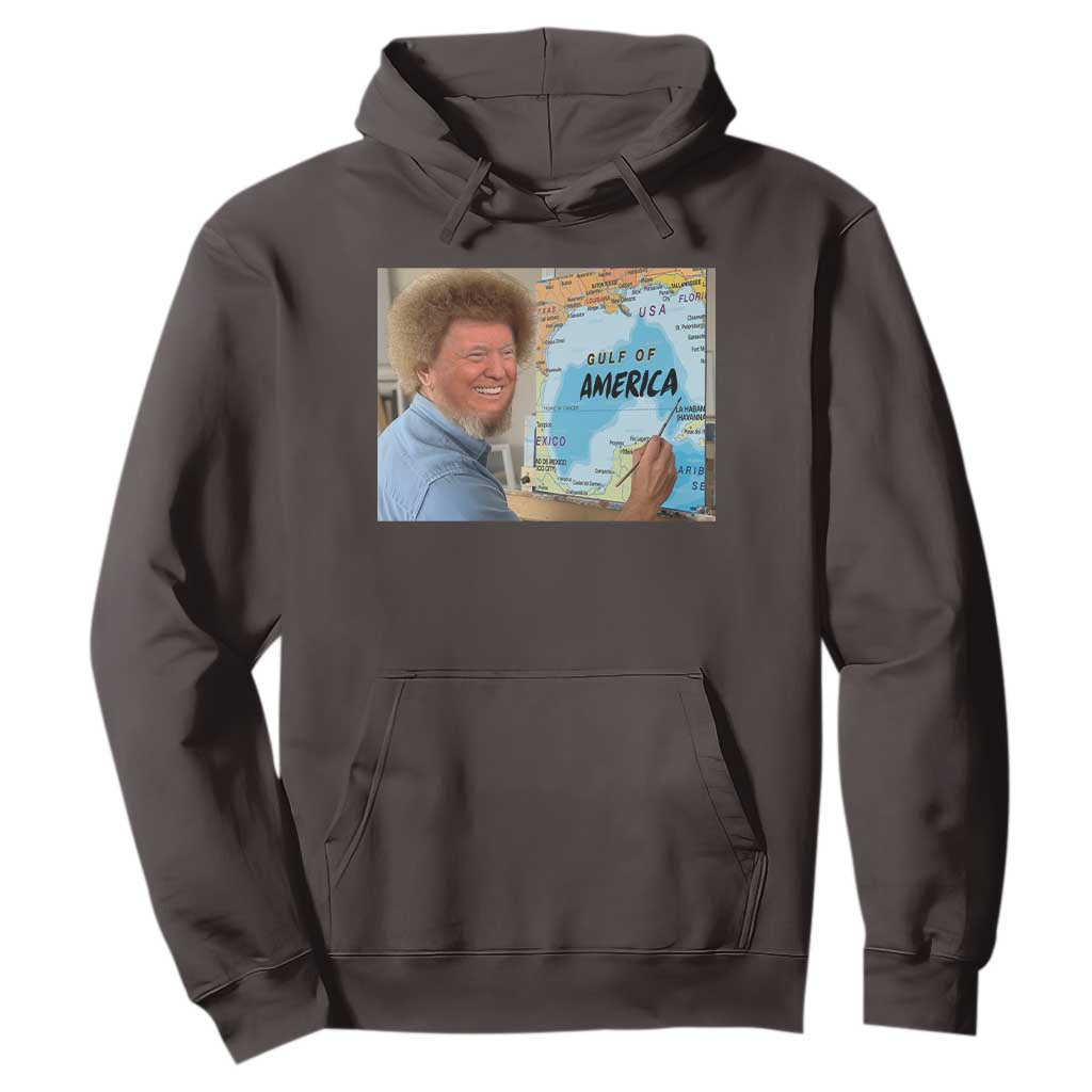 Funny America's Gulf Mexico Hoodie Presdent Trump TS10 Dark Chocolate Print Your Wear