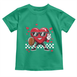 Funny Valentines Day Gamer Toddler T Shirt Gamer Heartbeat Video Games Gaming TS10 Irish Green Print Your Wear