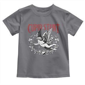 Valentines Party Retro Cupid Stunt Toddler T Shirt TS10 Charcoal Print Your Wear