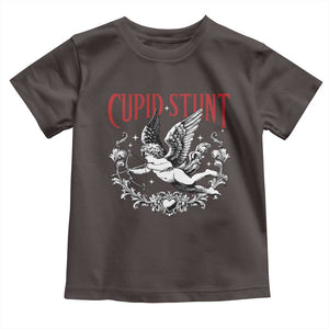 Valentines Party Retro Cupid Stunt Toddler T Shirt TS10 Dark Chocolate Print Your Wear