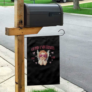 Cupid University Garden Flag Cute Valentines Day Funny College TS10 Print Your Wear