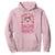 Valentines Party Hoodie Don't Go Bacon My Heart Funny Couple TS10 Light Pink Print Your Wear