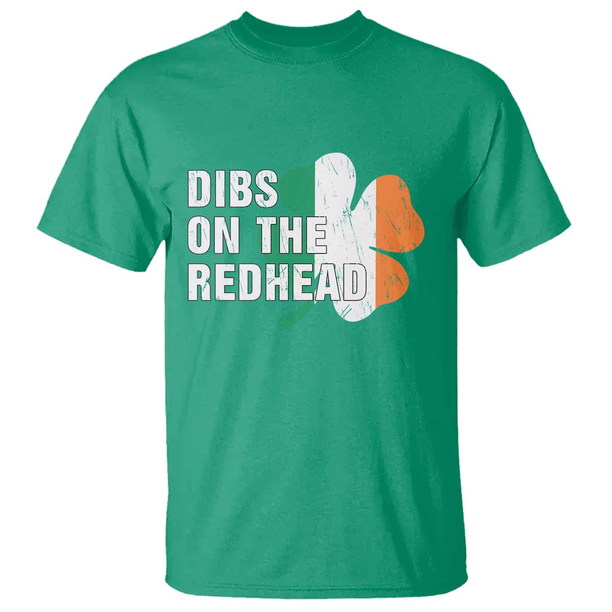 Dibs On The Redhead T Shirt Funny Irish St Patricks Day Shamrock TS10 Irish Green Print Your Wear