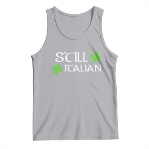 Still Italian St Patricks Day Tank Top Lucky Shamrock TS10 Athletic Heather Print Your Wear