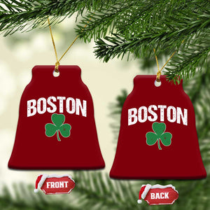 Boston Ceramic Ornament St Patricks Day Irish Green Shamrock Massachusetts TS10 Print Your Wear