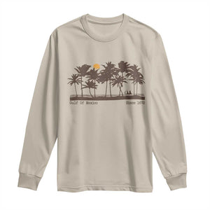 Gulf of Mexico Long Sleeve Shirt Since 1672 Vintage 70s Retro Vintage TS10 Sand Print Your Wear