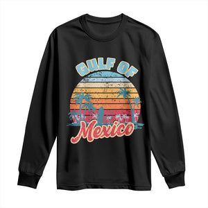 Gulf of Mexico Long Sleeve Shirt Retro Vintage Beach TS10 Black Print Your Wear