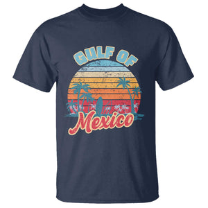 Gulf of Mexico T Shirt Retro Vintage Beach TS10 Navy Print Your Wear