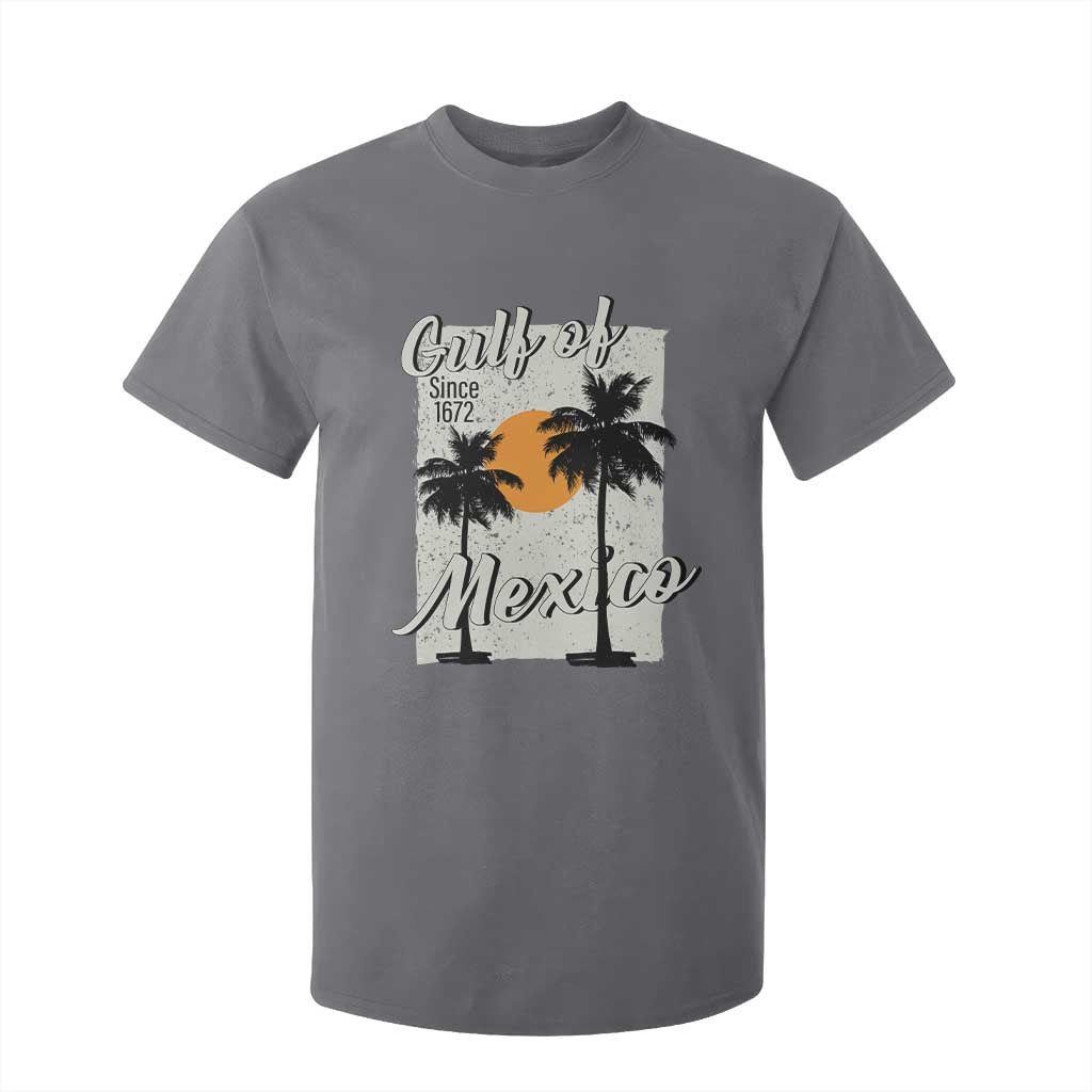 Gulf of Mexico T Shirt For Kid Since 1672 Beach Vibes TS10 Charcoal Print Your Wear