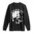 Is He Dead Yet Long Sleeve Shirt Skull Distressed TS10 Black Print Your Wear