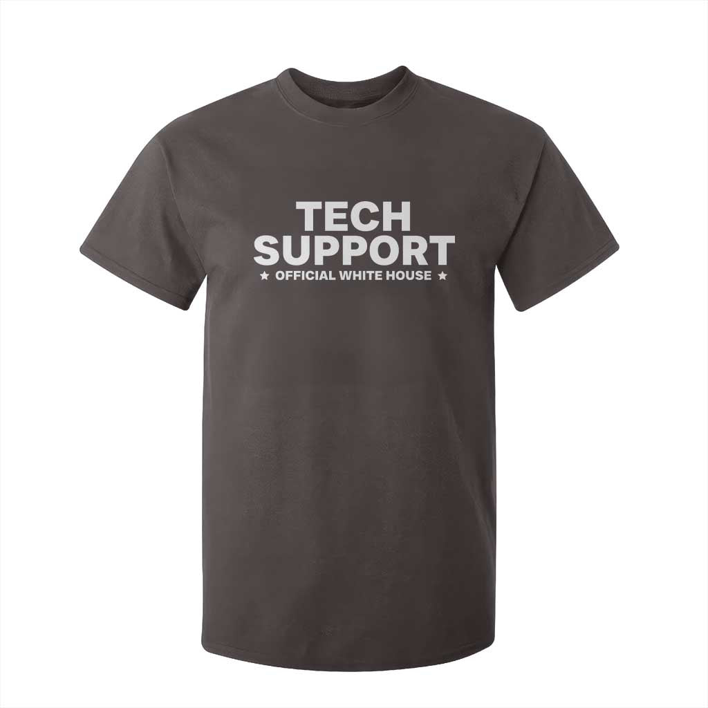 Tech Support T Shirt For Kid Elon Musk's Doge Official White House TS10 Dark Chocolate Print Your Wear