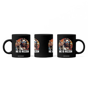He is Rizzin Coffee Mug Funny Jesus Vintage Faith TS10 Print Your Wear