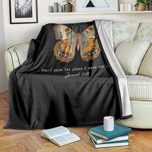 Christian Jeremiah 29:11 Throw Blanket Bible Scripture For I Know The Plans I Have For You TS10 Print Your Wear