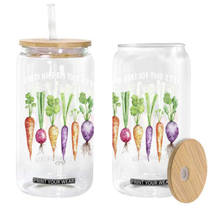 Let's Roots For Each Other Vegetable Glass Can Motivational TS10 Print Your Wear
