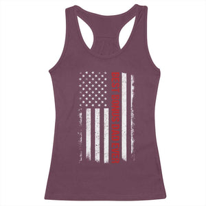 Best Effin Bonus Dad Ever Racerback Tank Top Funny Stepdad American Flag TS10 Maroon Print Your Wear