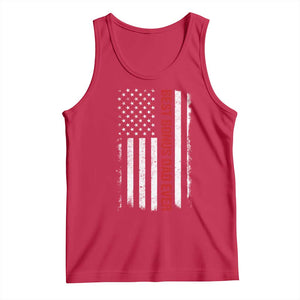Best Effin Bonus Dad Ever Tank Top Funny Stepdad American Flag TS10 Red Print Your Wear