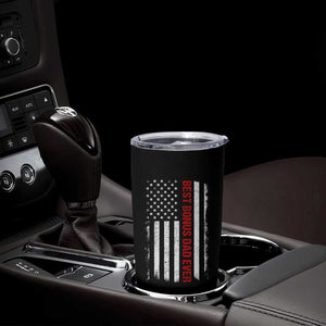 Best Effin Bonus Dad Ever Tumbler Cup Funny Stepdad American Flag TS10 Print Your Wear
