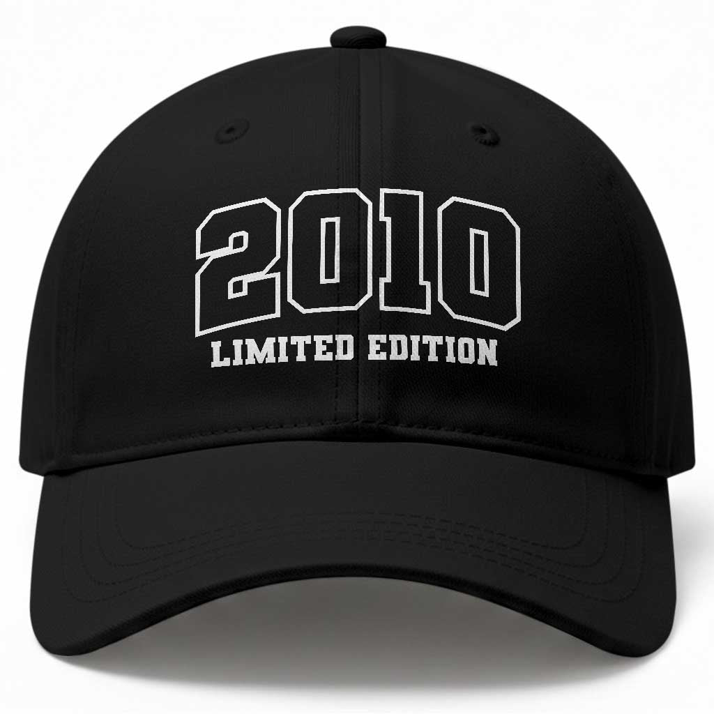 Vintage 2010 Limited Edition Baseball Cap 16 Year Old Gift Retro Varsity 16th Birthday TS10 Print Your Wear
