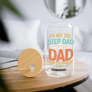 Bonus Dad Glass Can Not The Step Dad Im The Dad That Stepped Up TS10 Print Your Wear