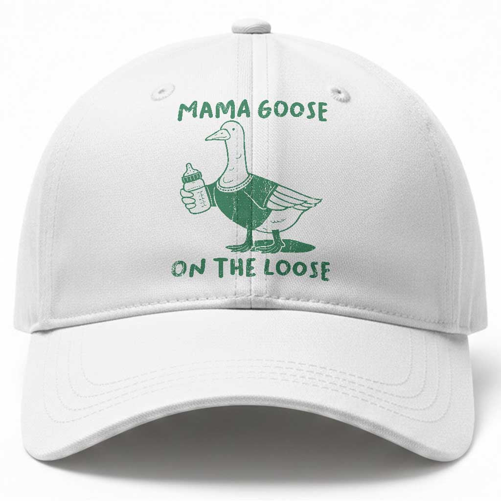 Silly Goose Mom Baseball Cap New Mom Pregnancy Announcement Mothers Day TS10 Print Your Wear