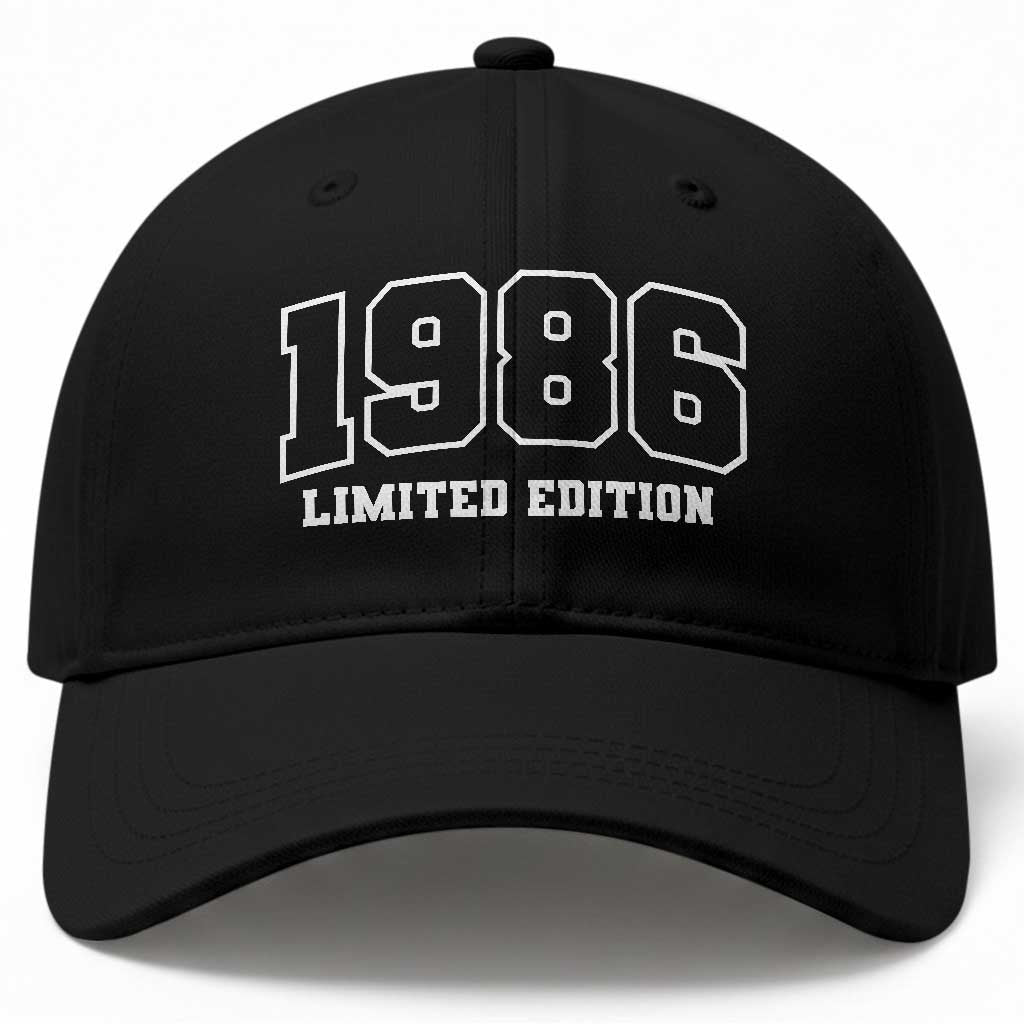 Vintage 1986 Limited Edition Baseball Cap 50 Year Old Gift Retro Varsity 40th Birthday TS10 Print Your Wear