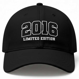 Vintage 2016 Limited Edition Baseball Cap 10 Year Old Gift Retro Varsity 10th Birthday TS10 Print Your Wear