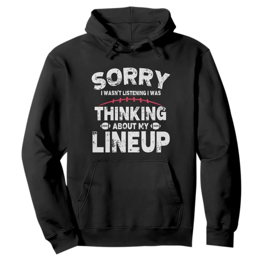 Funny Fantasy Football Player Hoodie Commissioner Draft Party TS10 Black Print Your Wear