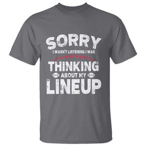 Funny Fantasy Football Player T Shirt Commissioner Draft Party TS10 Charcoal Print Your Wear