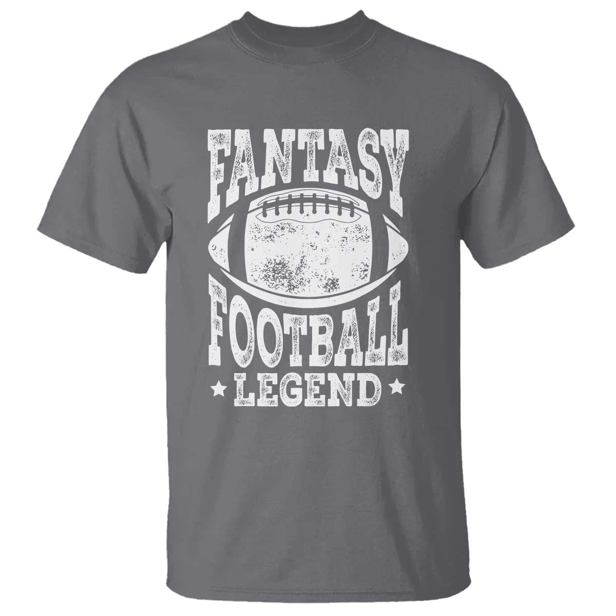 Fantasy Football Legend T Shirt Funny Gameday Dad TS10 Charcoal Print Your Wear