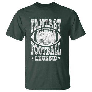 Fantasy Football Legend T Shirt Funny Gameday Dad TS10 Dark Forest Green Print Your Wear