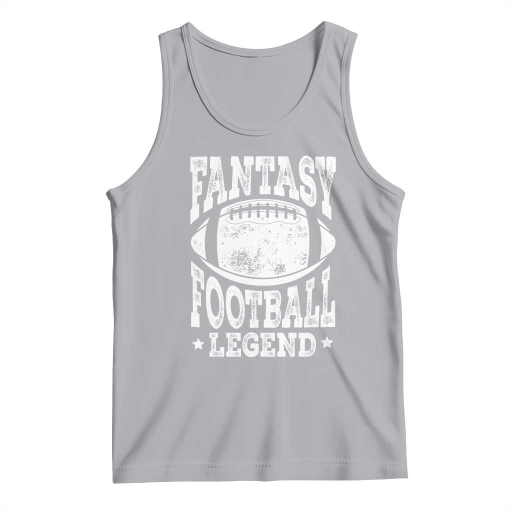 Fantasy Football Legend Tank Top Funny Gameday Dad TS10 Athletic Heather Print Your Wear