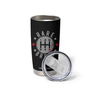 Rare Breed Manual Transmission Stick Shift Driver Tumbler Cup Vintage Distressed Graphic TS10 Print Your Wear