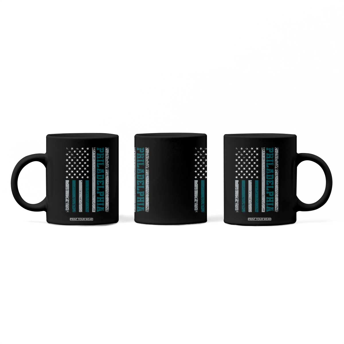 PFE Game Day Coffee Mug Retro American Flag Philly Lover TS10 Print Your Wear