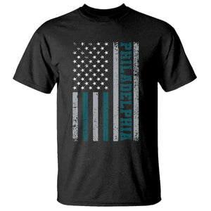 PFE Game Day T Shirt Retro American Flag Philly Lover TS10 Black Print Your Wear