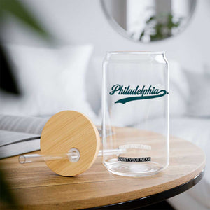 PFE Game Day Glass Can Vintage Sports Name TS10 Print Your Wear