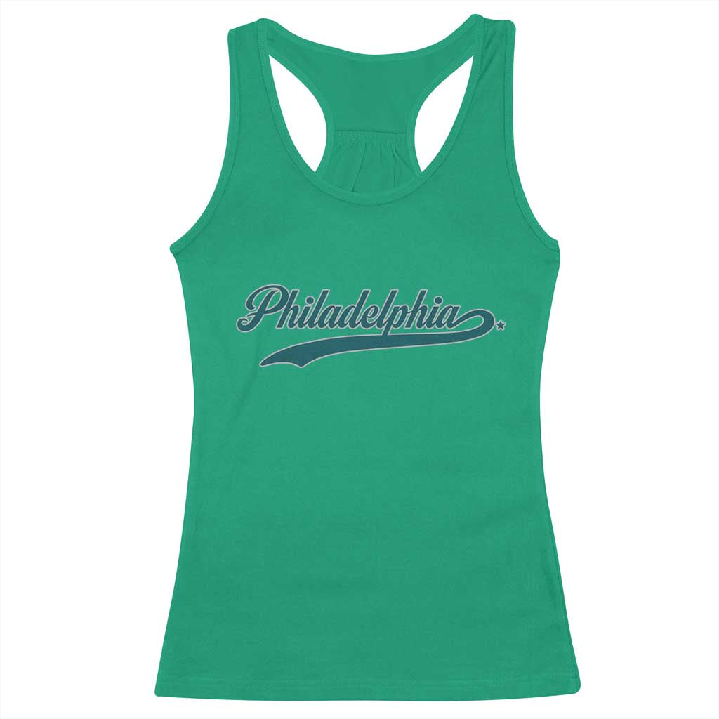 PFE Game Day Racerback Tank Top Vintage Sports Name TS10 Irish Green Print Your Wear